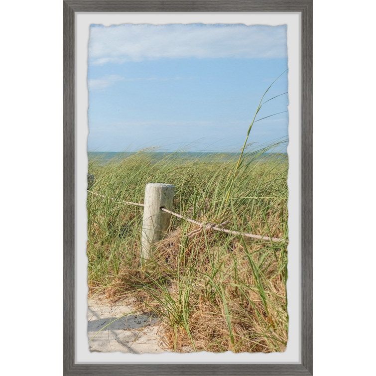 Highland Dunes 'Beach Route' Picture Frame Photograph Print on Paper